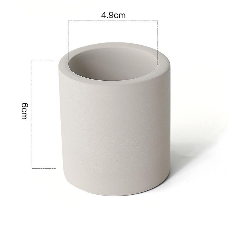 1PC Diatomite Toothbrush Cup Quick Water Absorbent Toothbrush Holder Portable Simple Nordic Washing Cup Bathroom Tooth Cup