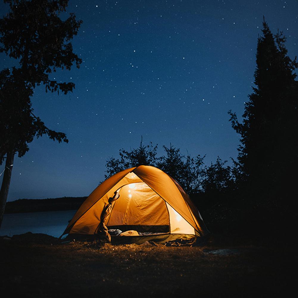 Portable Solar COB Work Lamp USB Rechargeable Camping Lantern Outdoor Emergency Powerbank Tent Flood Flashlight Repair Spotlight