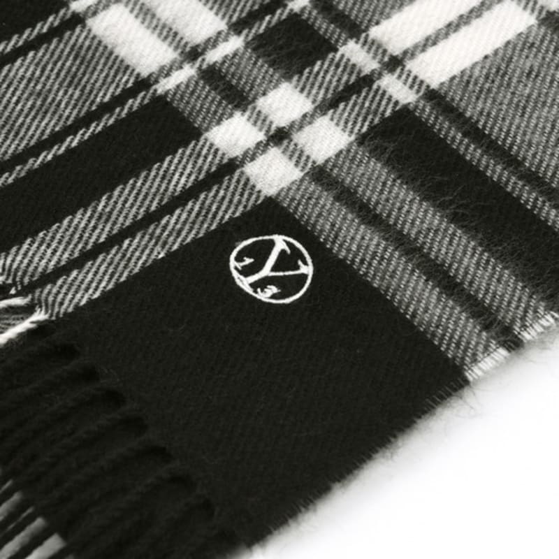 YAN13 COZY CHECK MUFFLER_2COLORS