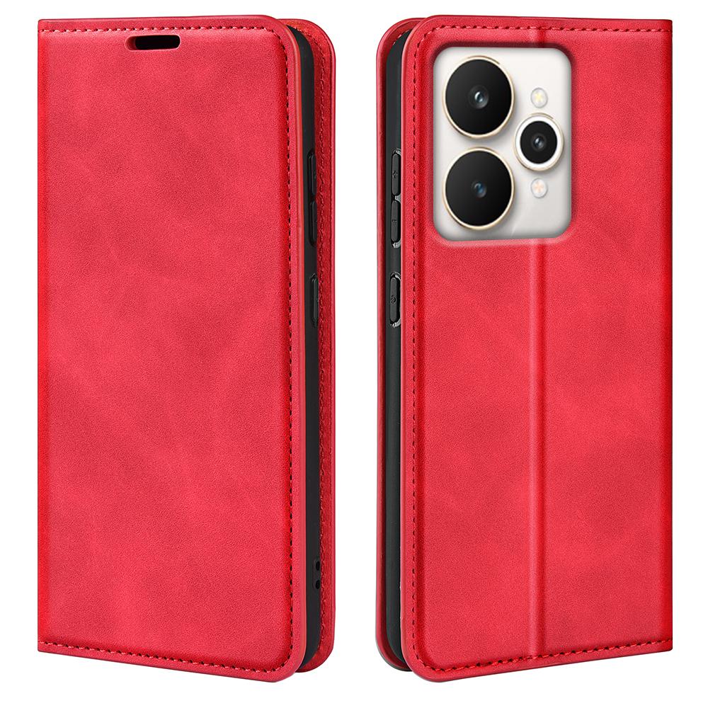 For Realme 15 5G Case Skin Touch Leather Wallet Phone Cover