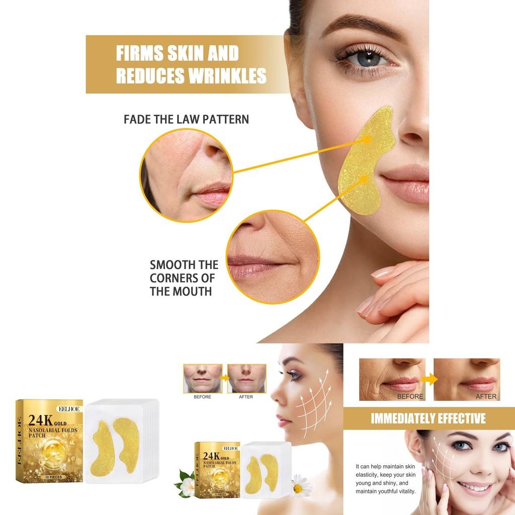 Eelhoe 24k Gold Anti-aging Patch For Fine Lines Nourishing Firming And Silky Smooth Skin
