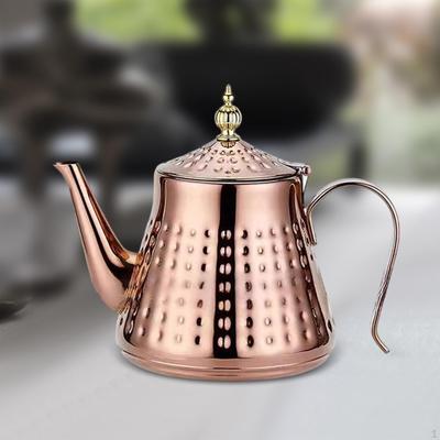 Gooseneck Teapot Stainless Steel Kettle for Induction Loose Leaf Tea