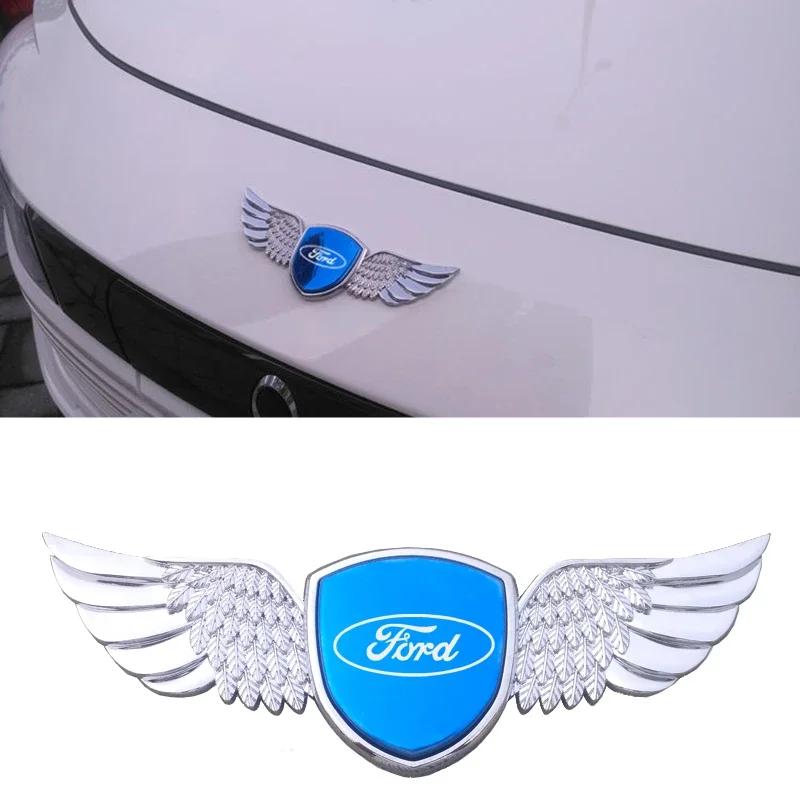Car Front Hood Cover Badge Sticker Emblem Decal for Ford Focus Transit Explorer Ranger Roush S MAX Kuga Fiesta Mondeo EscapeWT6