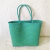 Multi-purpose new PE woven portable bathroom basket, toiletries storage basket, plastic vegetable basket