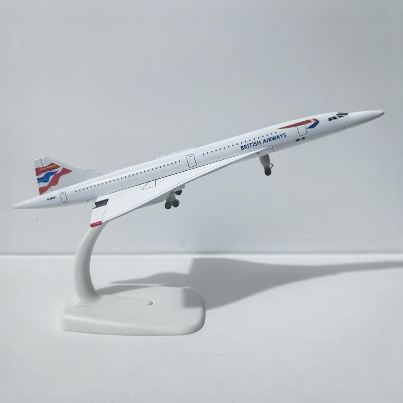 15/20CM Diecast Metal Air France British Concorde Aircraft Model Plane Airplane Plane Toy for Display Collection
