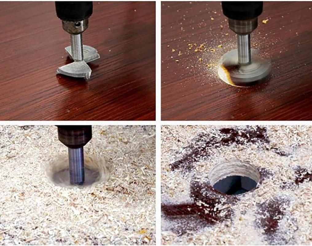 15/20/25/30/35mm Forstner Drill Bit Self Centering Holes Saw Cutters Carbon Steel Wood Cutter Woodworking Hinge Drilling Tools