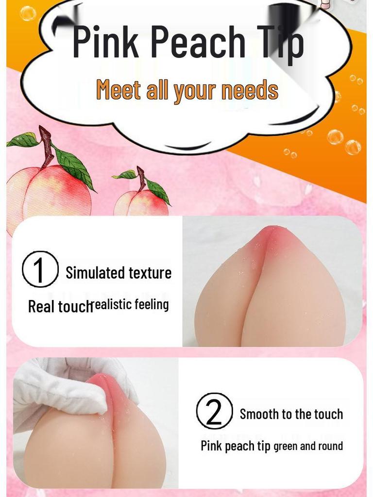 Mimi Balls Male Masturbation Device: Decompression Airplane Cup with Peach Mold