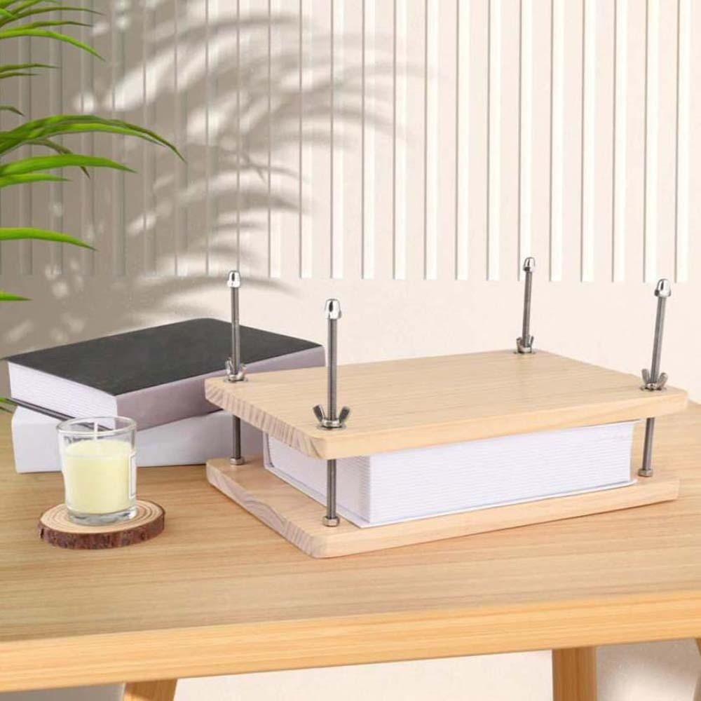Pad Receipt Wood Book Press Can Used A4 Paper Book Press Binding Machine  Student