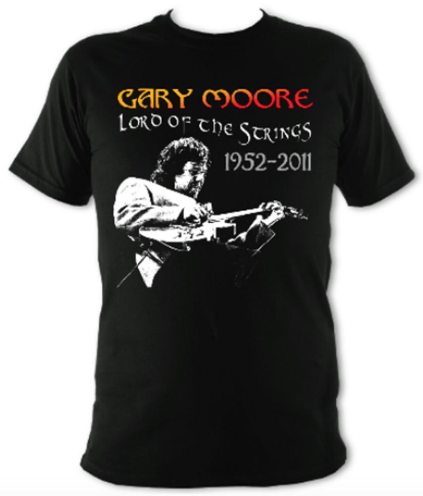 Футболка Gary Moore Lord of the Strings Черная S-4XL DO141 Унисекс XXXL