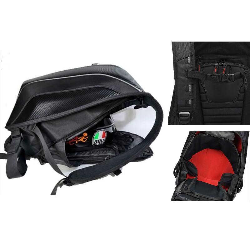 Li Shen Erweiterbarer Motorradhelm Rucksack
