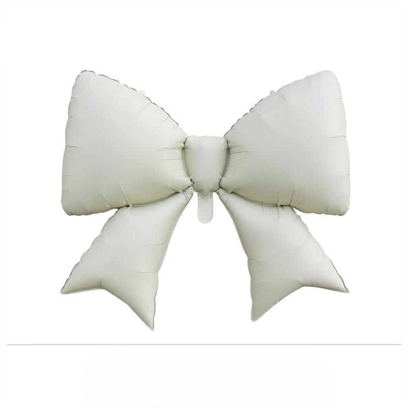 Bow Aluminum Film Balloon Photo Prop, Girl Birthday Party Scene Decoration Prop Balloon