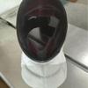 Foil Fencing Mask Clear Vision with Bib Adjustable for Sparring