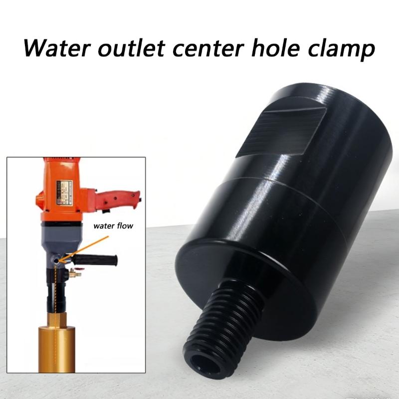 High Precise Thread Reducer Adapter Converter for Water Drills Featuring Direct Water Outlet and Tight Secure Connection