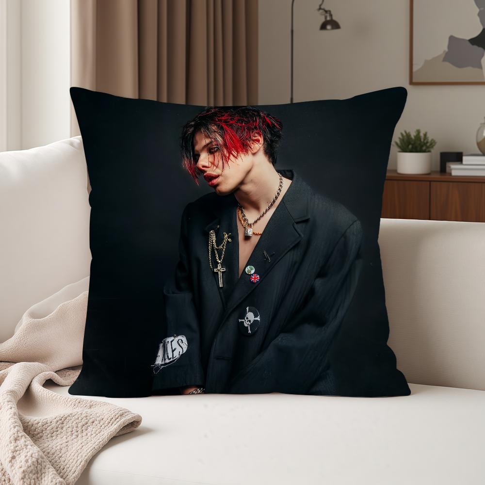 YYungblud Hot Singer Pillow Case Suitable For Bedrooms Living Rooms Cars Home Decoration