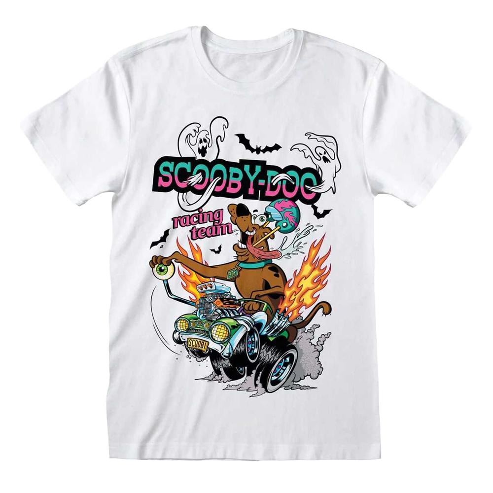 Scooby Doo Unisex Adult Racing T-Shirt
