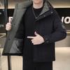 Men's 2025 Stylish Hooded Down Jacket: Warm, Handsome, and High-Quality for Autumn/Winter