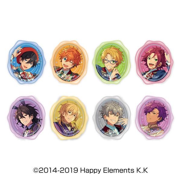 

Ensemble Clear Seal Stickers Abox Stars!! (8 stickers)