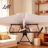 Toddlers Aircraft Building Toy Remote Control Paper Airplane Kit with 16/32 Colorful Paper DIY Electric RC Plane Gyro Stabilizer Glider Assembly