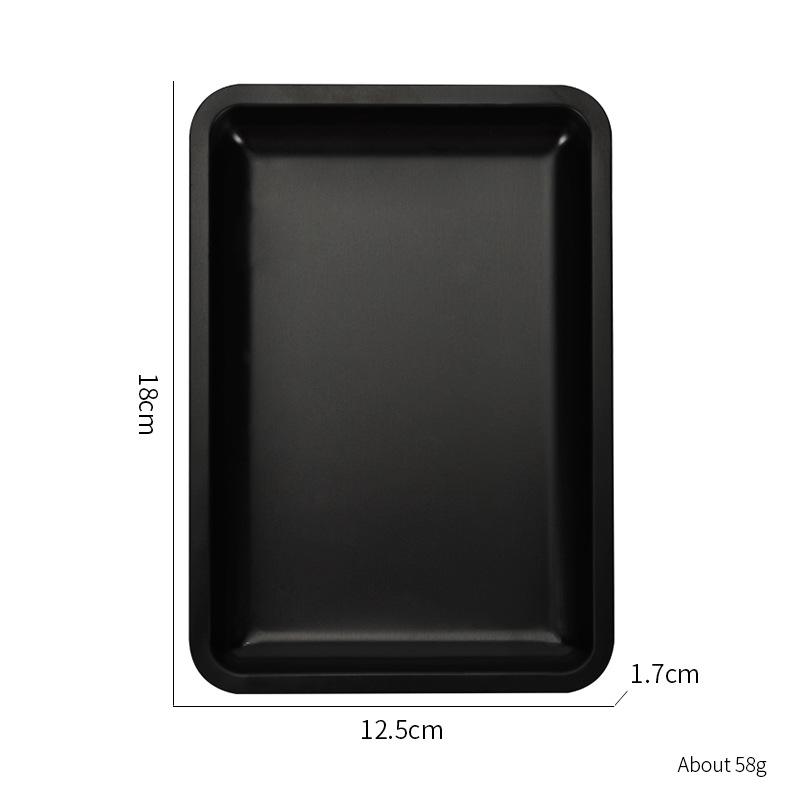 Heart-Shaped Stainless Steel Jewelry and Nail Art Storage Tray