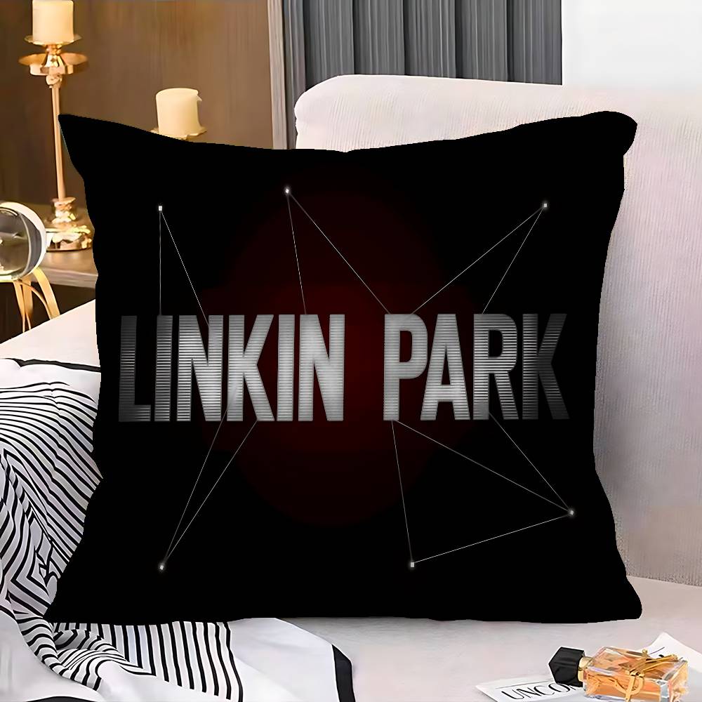 Band L-Linkin Cool P-Park Cushion Cover Inches Farmhouse Decor Home Throw Pillow Covers For Couch Decorations