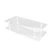 Cake Pop Holder Acrylic 21 Hole Reusable Transparent 2 Layer Cake Pop Stand Display Holder for Weddings Baby Showers