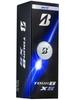 Bridgestone TOUR B XS Golf 1 Sleeve S6WXJ Balls, (3 Balls), White,