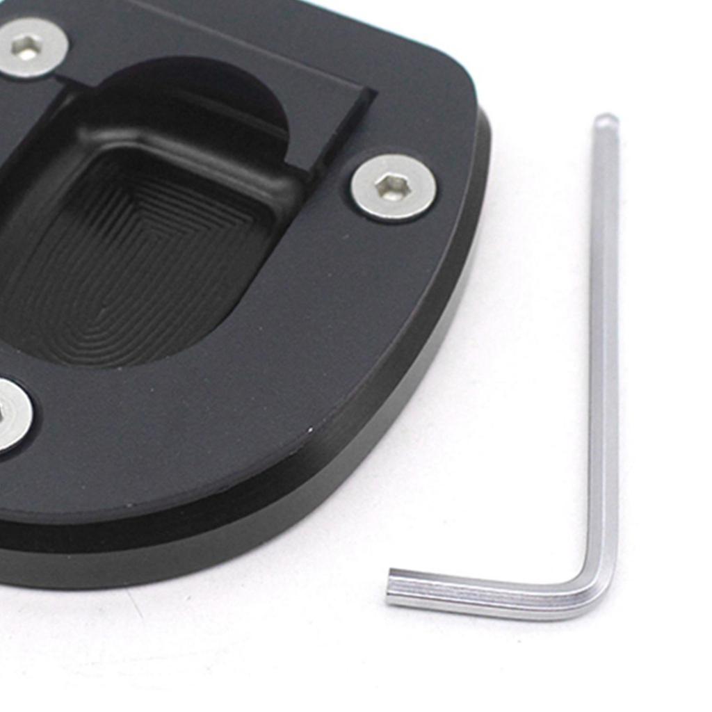 CNC Aluminum Motorcycle Side Stand Enlarger Kickstand Enlarge for 250 300