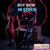 Hot Messtoys Spiderman Figure Ct Playthings Black Red Spider Man Mess Playthings Anime Action Figure Figurine Collectible Model Present