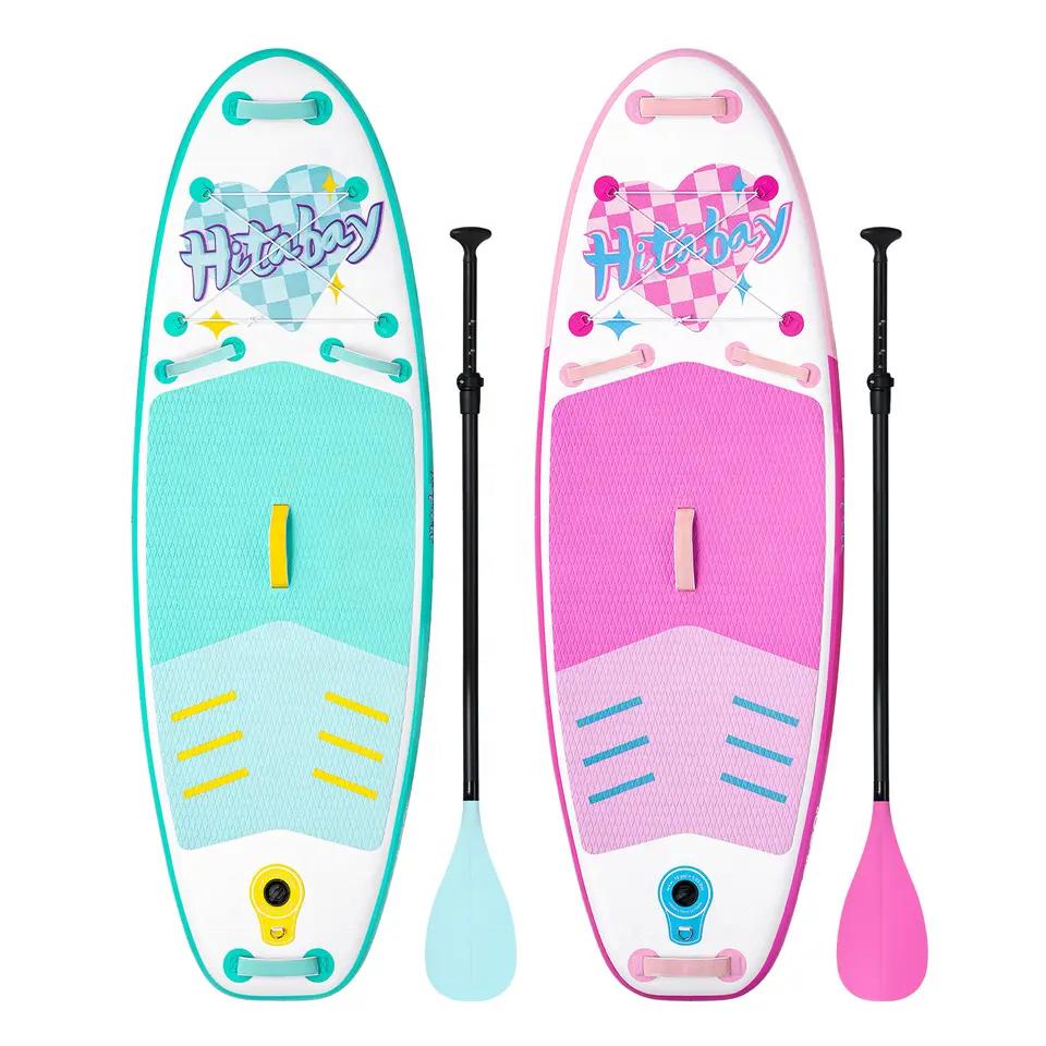 Wholesale Europe Warehouse Stand Up Buy ISUP Surfboard Inflatable Fishing SUP Paddel Surf Paddle Board 11ft