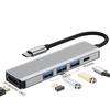 USB-C Docking Hub: 4K Screen Casting & One-Key Sleep Expansion Dock