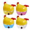 Chicken Shaped Electric Egg Cooker with Auto Shut Off Mini Egg Boiler for Easy Cooking In Kitchen