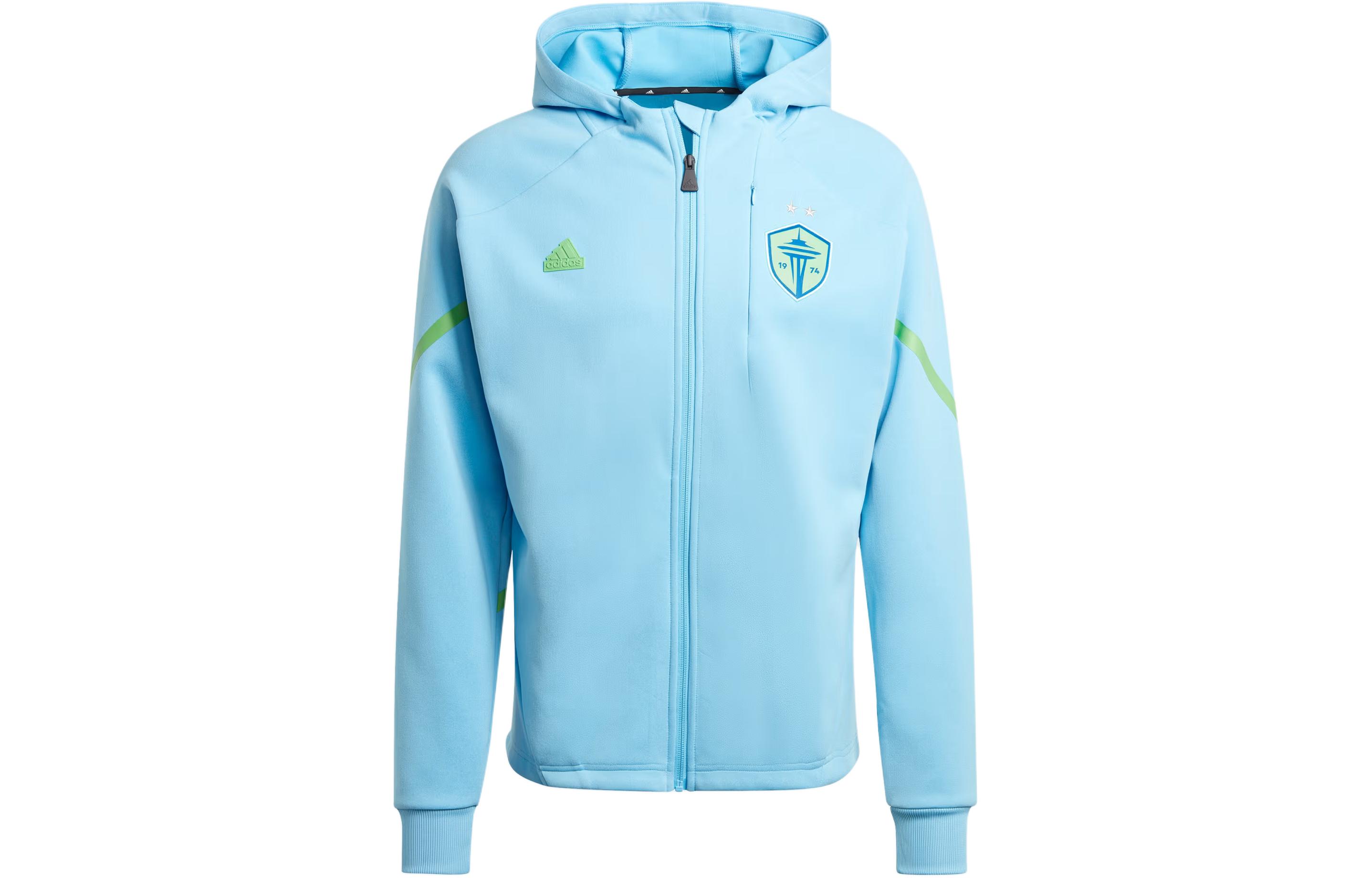 

Adidas Seattle Sounders Fc Designed For Gameday Anthem Jacket Jackets & Coats Men s Blue IQ0697 L