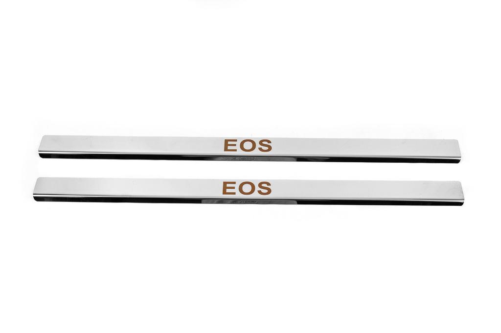 

Накладка на пороги Carmos (2 шт, нерж) для Volkswagen EOS 2006-2011 гг