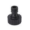 POM Plastic Hose Bibb 1/2 Inch Water Inlet Gray and Orange Water Hose Bibb With Nozzle 3/4 Inch Water Outlet Garden Hose Bibb