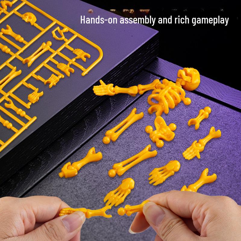3D Movable Skeleton Model: Educational Assembly Toy for Kids