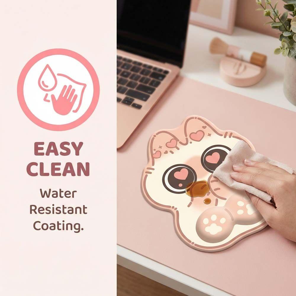 Cartoon Cat Large Mouse Mat Hand Guard Kawaii Cat Mouse Pad Black Cat Mouse Pads Office Desk