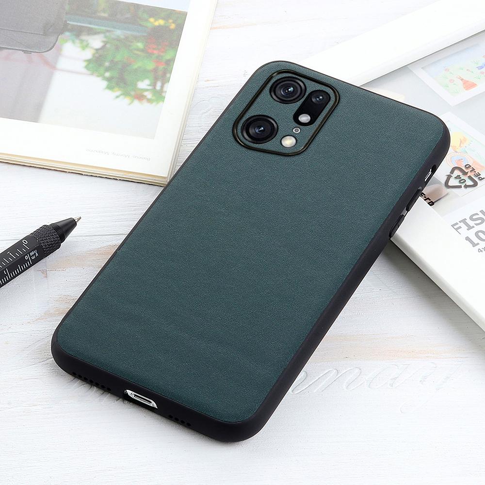 Green Genuine Leather