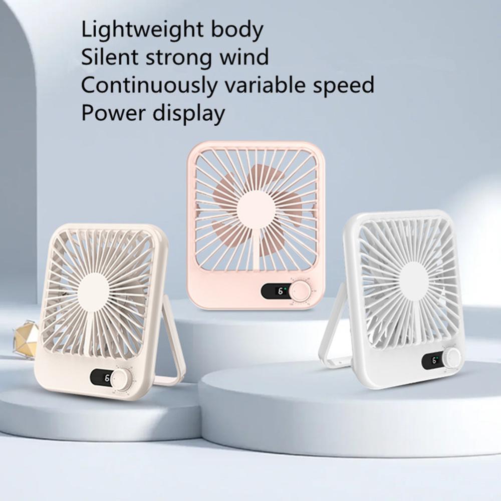 SK-101 USB Powered Silent Fan 100 Wind Speeds Mini Summer Desktop Fan Cooler (CE,FCC Certified)
