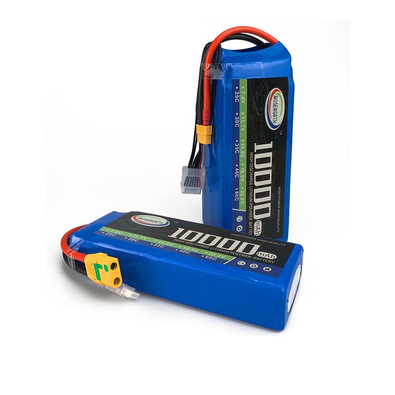 7.4V 11.1V 14.8V 18.5V 22.2V 2S 3S 4S 5S 6S 10000 12000 16000 22000mAh 25C RC LiPo Battery RC Car Agricultural Spraying Drone