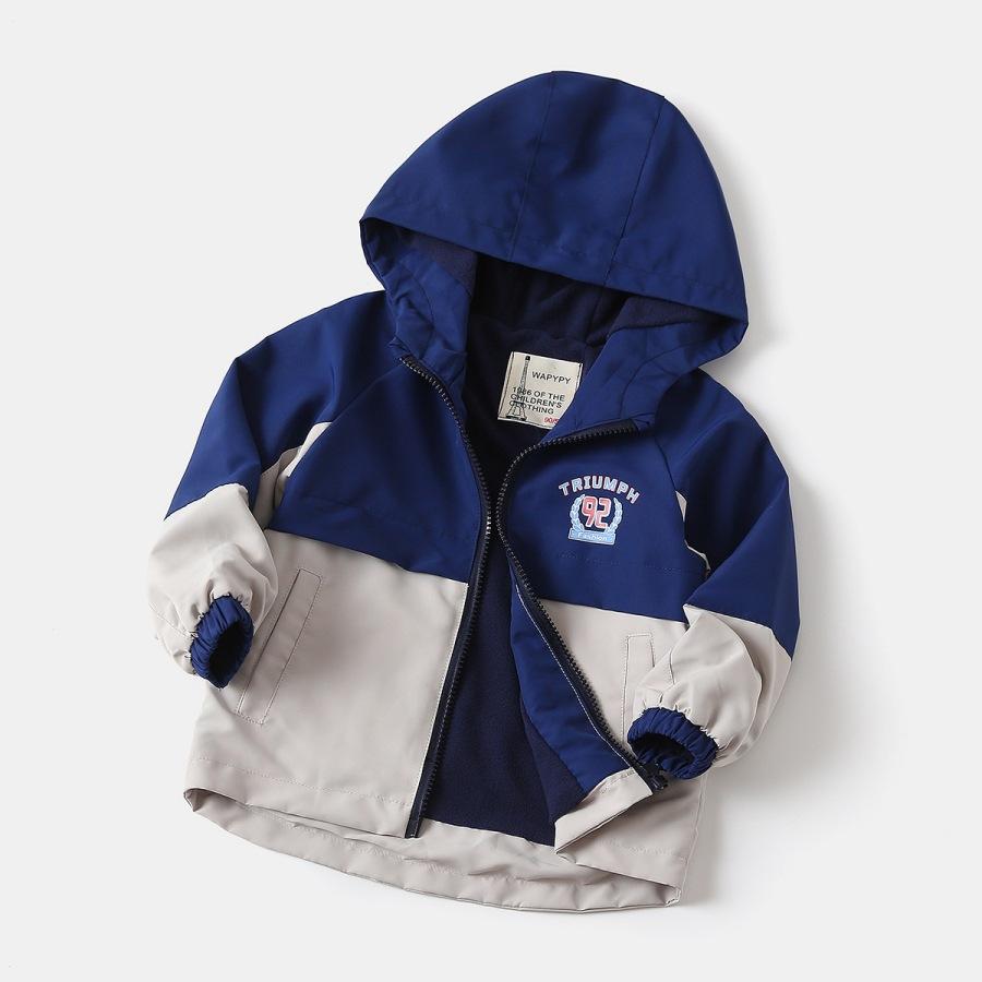Boys  autumn and winter coat 2026 new children s fleece thickened thermal zipper shirt children s clothing baby top 90cm