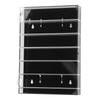 Acrylic Display Case 240x345x48mm 6 Tier Wall Mounted Transparent Cutting Tool Display Shelf