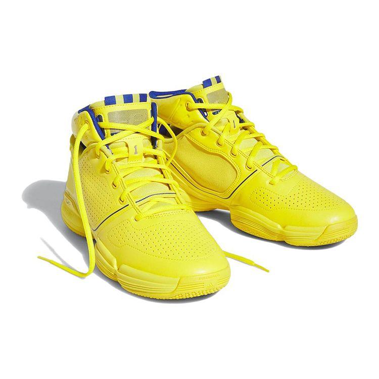 Adidas Adizero Rose 1 Restomod All-Star 2023 Men Sneakers Yellow Team-Yellow Royal-Blue HQ1018