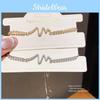 Zircon Heart Rate Design Shape Pendant Bracelet With Sparkling Stones For Womens Fashion Accessory