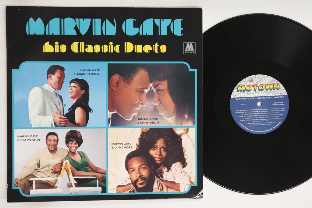 LP Record MARVIN GAYE - His Classic Duets 00602508569920 MOTOWN 2020 Europe Soul/Funk Used