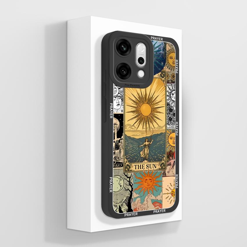 Case For Oppo Reno14 13 12 11 10 2 Pro 2Z 13F Phone Cover Cute Astronaut Pattern Soft Slim Liquid Silicone Dustproof Protective Shell For Oppo Housing