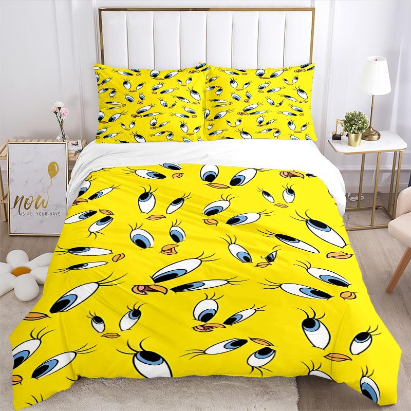 3pcs Bedding Set  Includes 1 Comforter + 2 Pillowcases, Without Pillow Inserts, Soft Comfortable, Lightweight Breathable, Printed Home Bedro