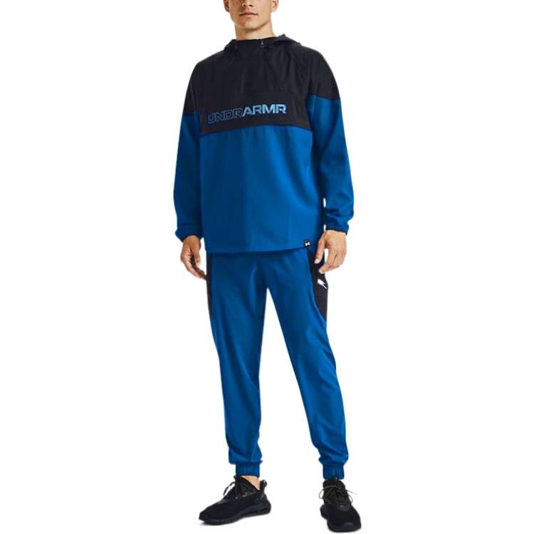 Under Armour Colorblock Tasche Vintage Sport Lange Hose Herren Unterteile Blau 1356875-581