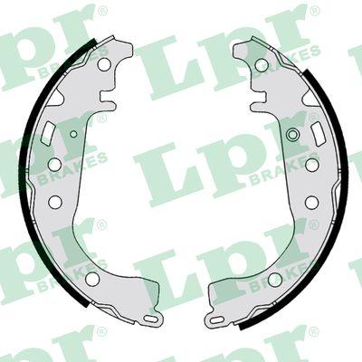 Lpr Brake Shoes Kit, Drum Brakes 07860 Rozmiar 001