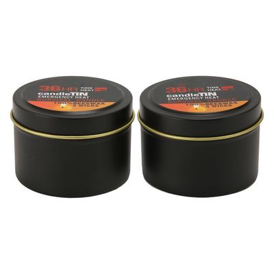 Emergency Candle 36 Hour 3 Wick Long Lasting Beeswax Survival Candle with Aroma for Home Camping