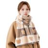 JIUMU Women's Pure Wool Scarf & Shawl